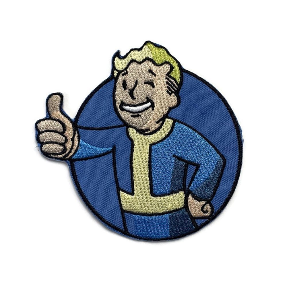Fallout Vault Boy Game Embroidered Patch - Picture 1 of 3